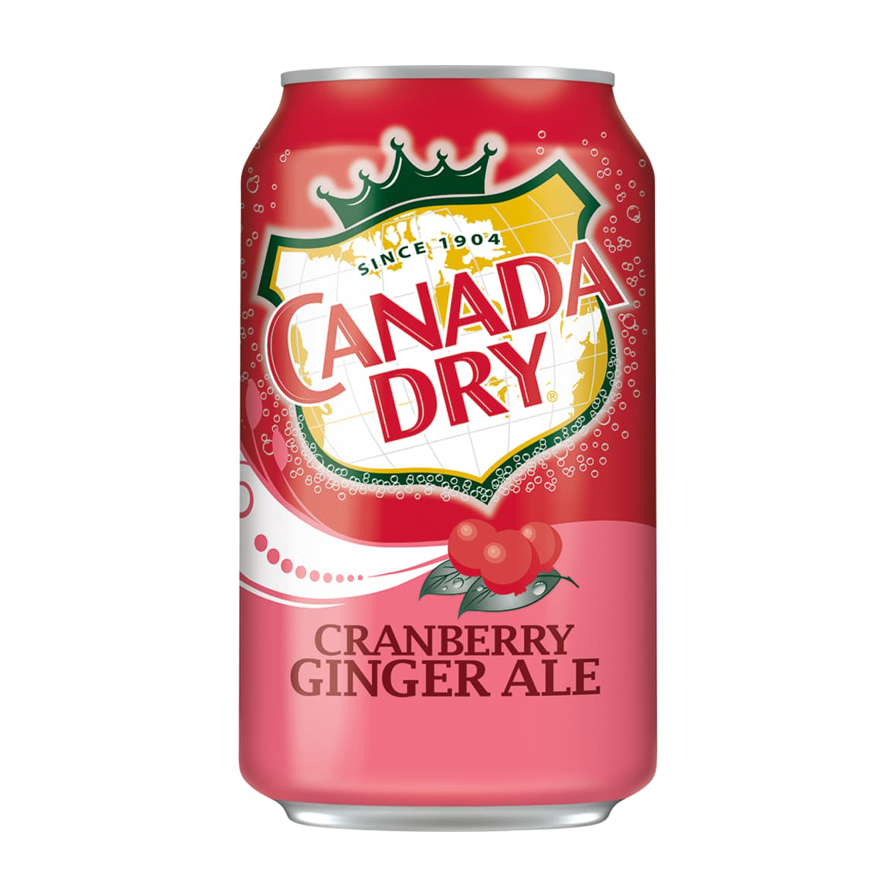 Canada Dry Cranberry Ginger Ale Soda Can