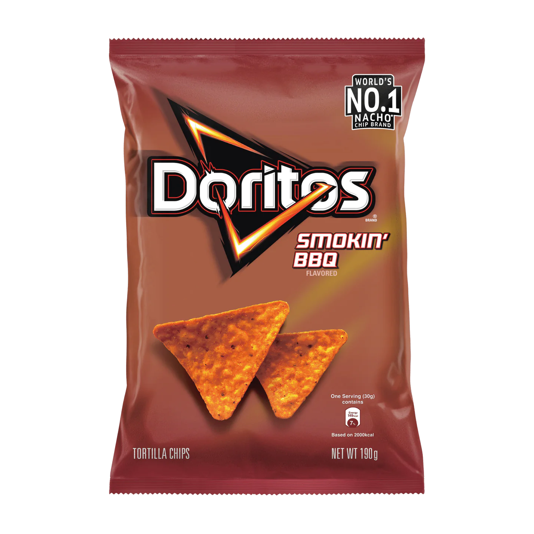 Doritos Smokin Bbq Flavored Chips