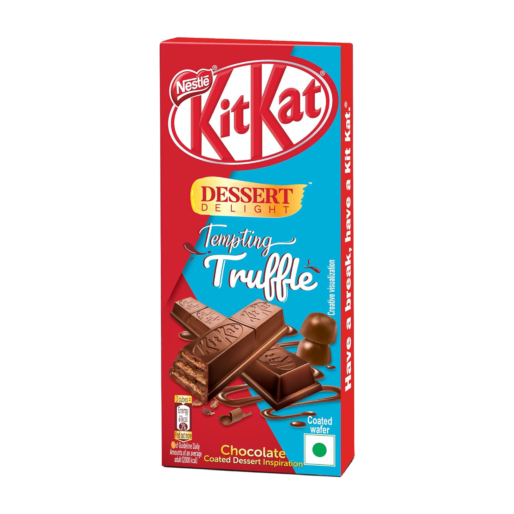 Nestle Kitkat Dessert Delight Tempting Truffle Coated Chocolate (50G)
