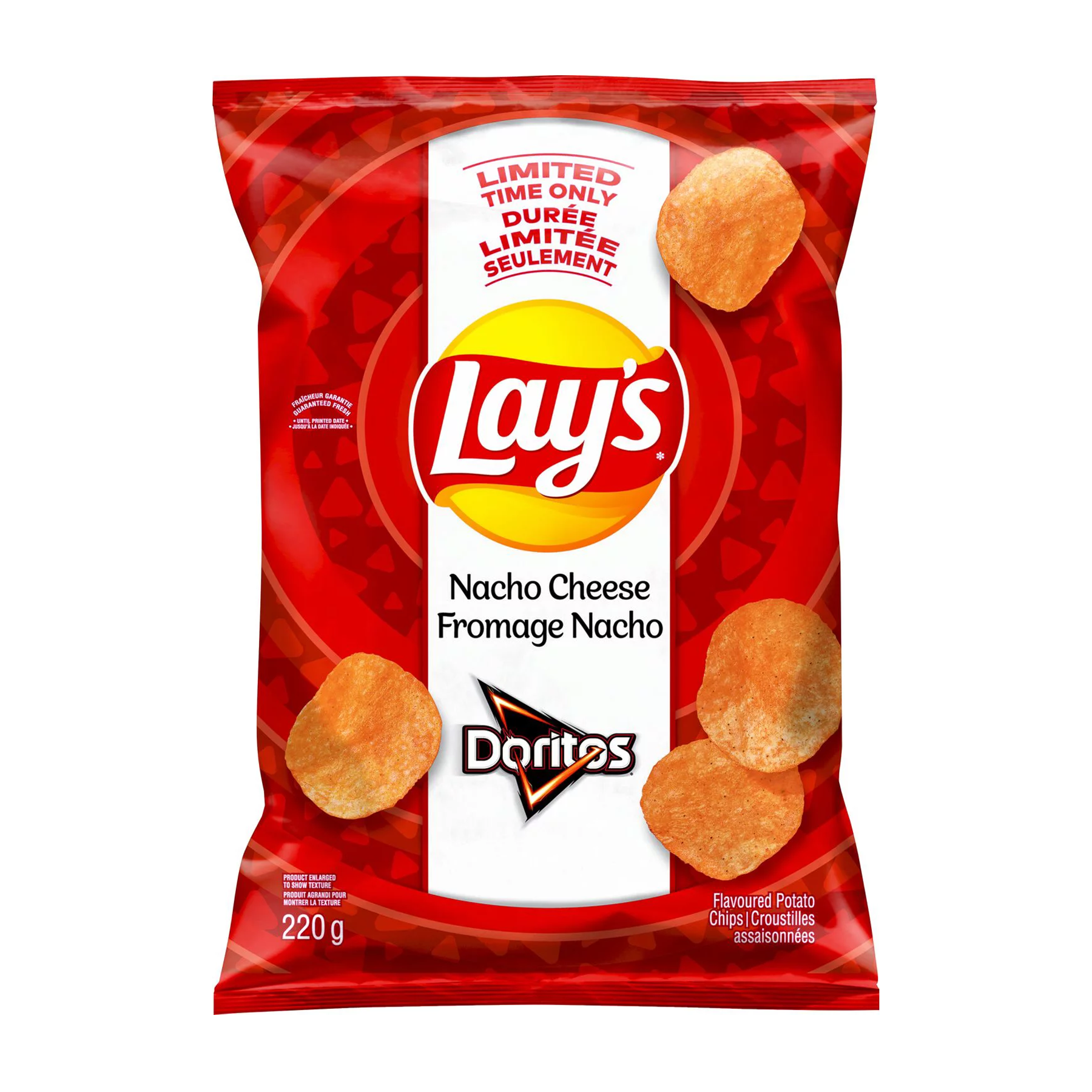 Lays Doritos Nacho Cheese Flavored Chips