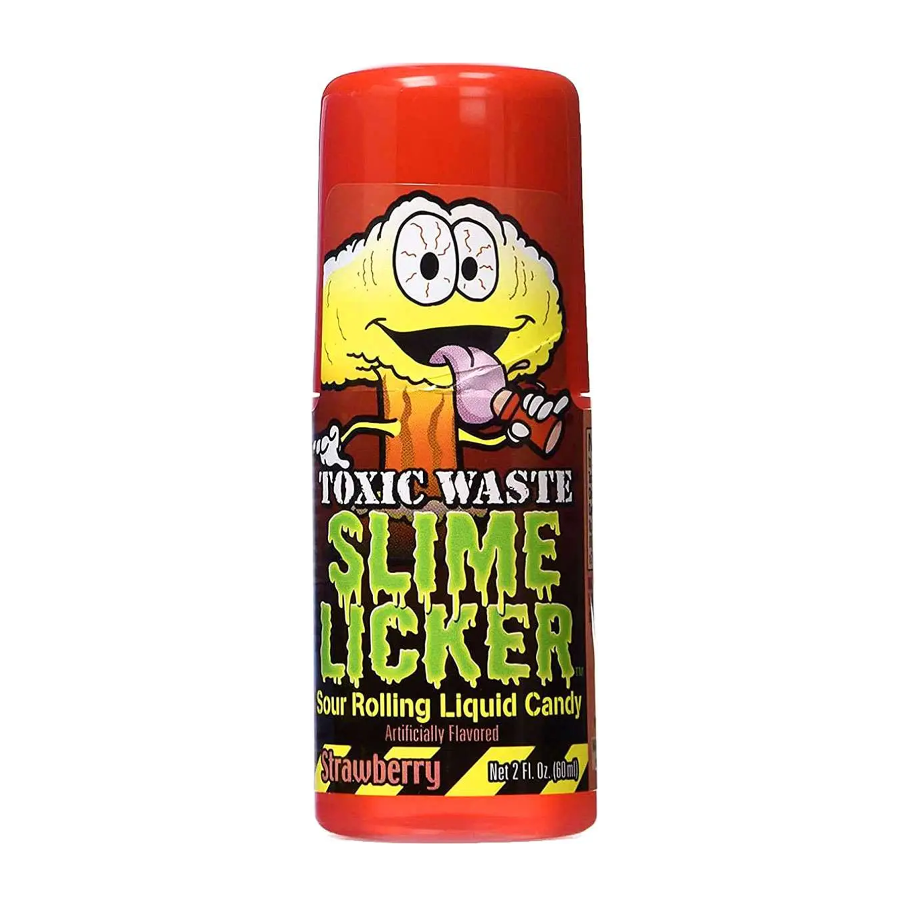 Toxic Waste Slime Licker Strawberry Sour Rolling Liquid Candy