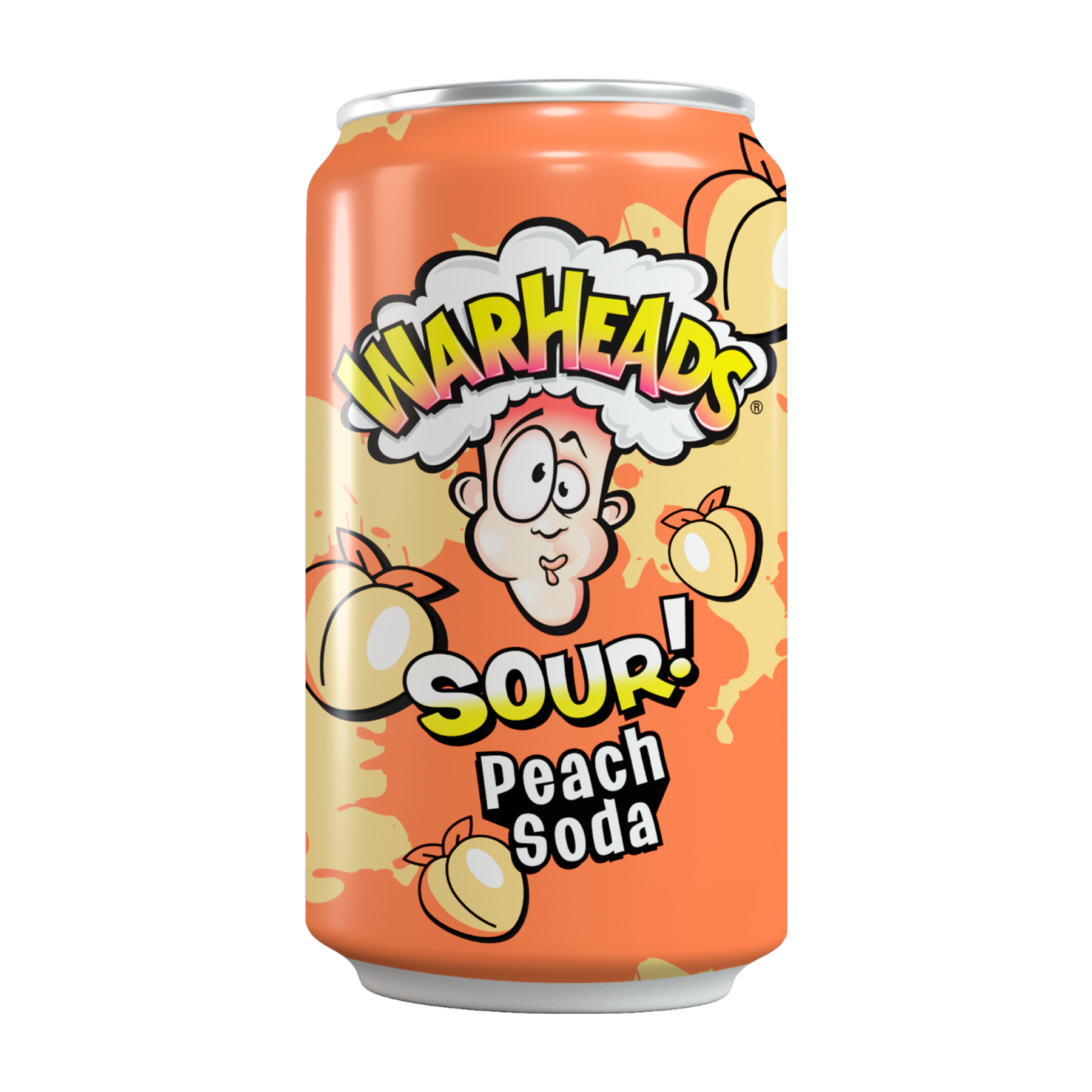 Warheads Soda Sour Peach (355Ml)