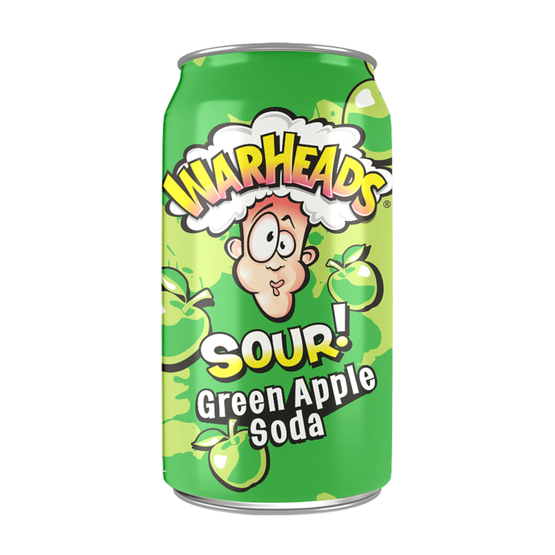 Warheads Soda Sour Apple (355Ml)