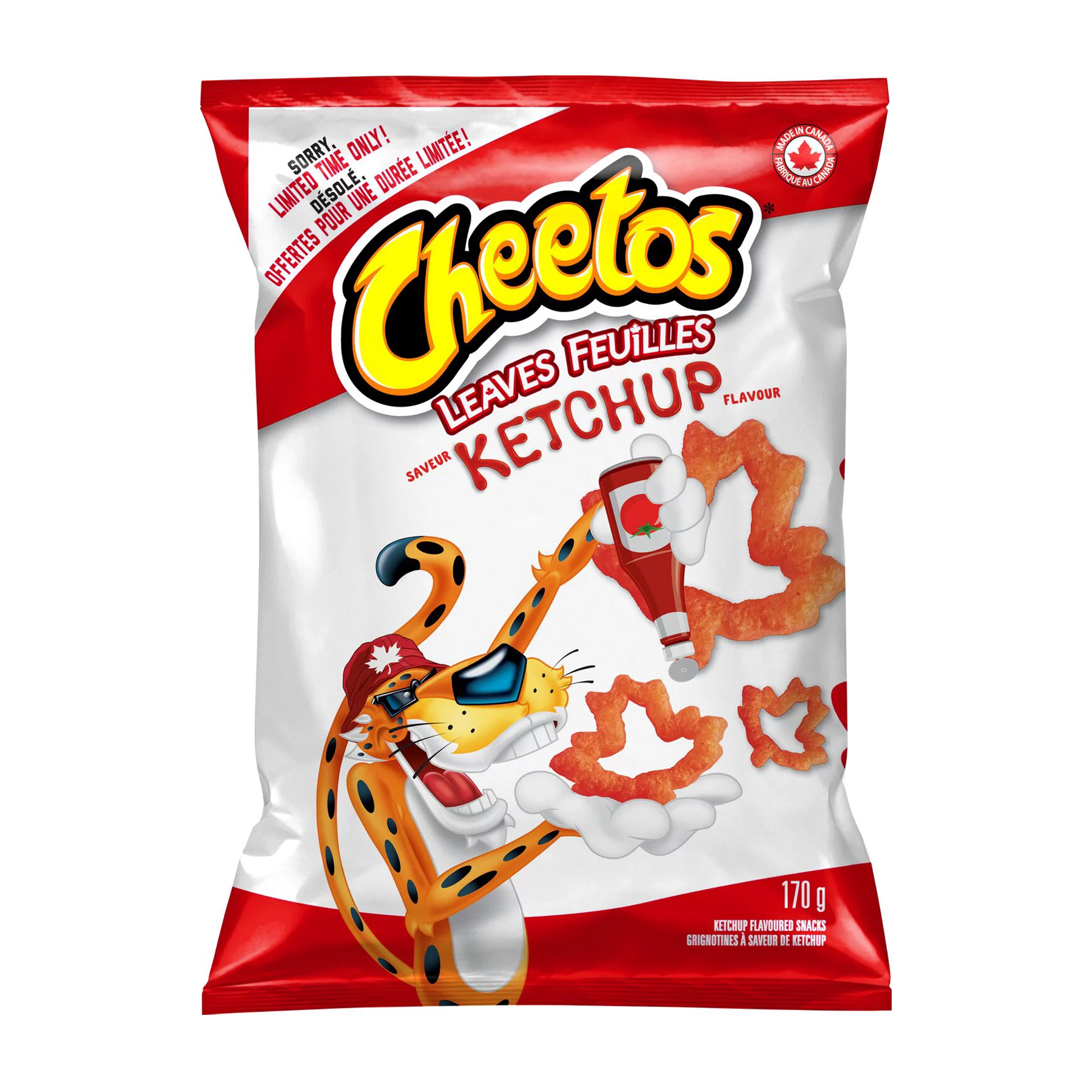 Cheetos Ketchup Leaves