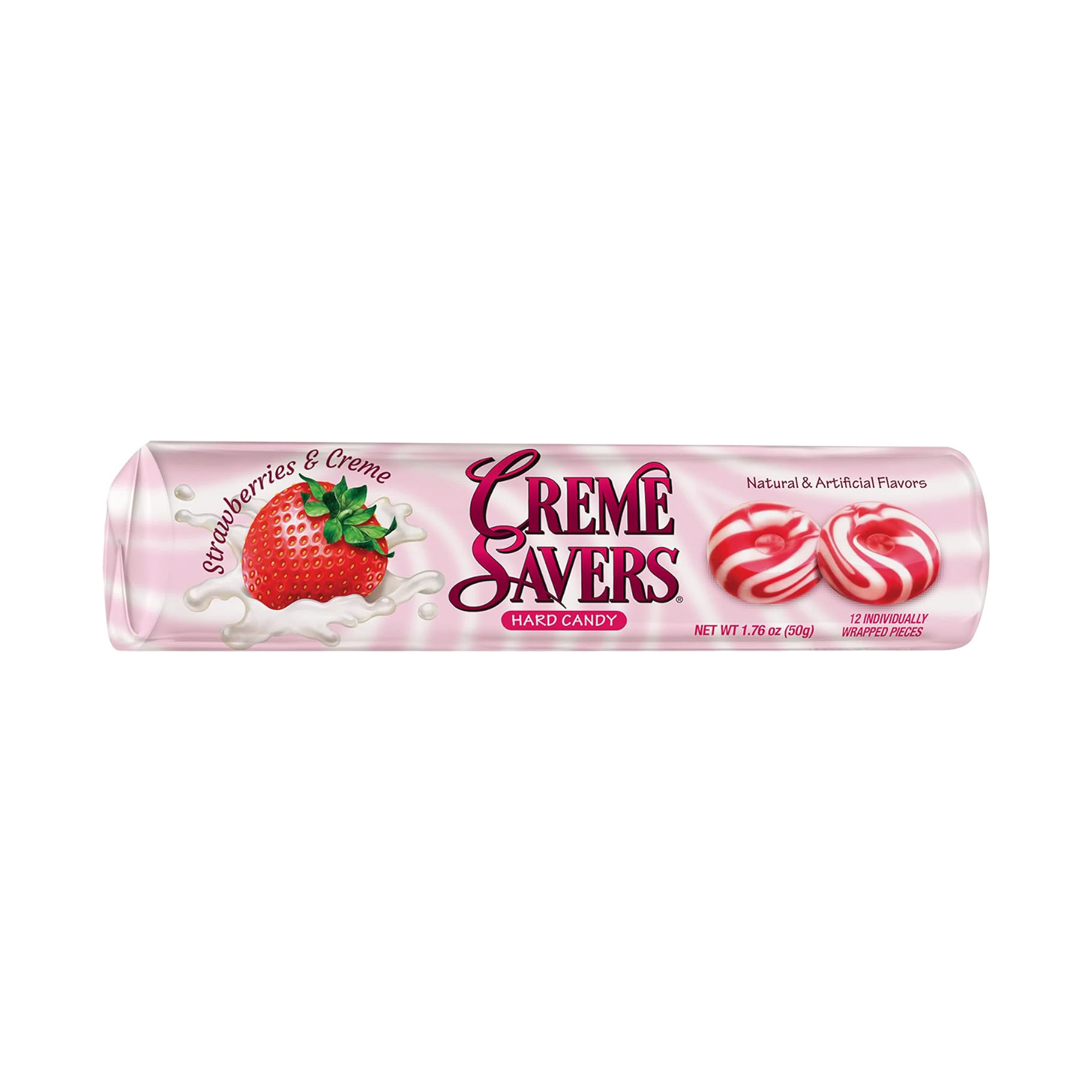 Creme Savers Strawberries & Creme Hard Candy (50g)