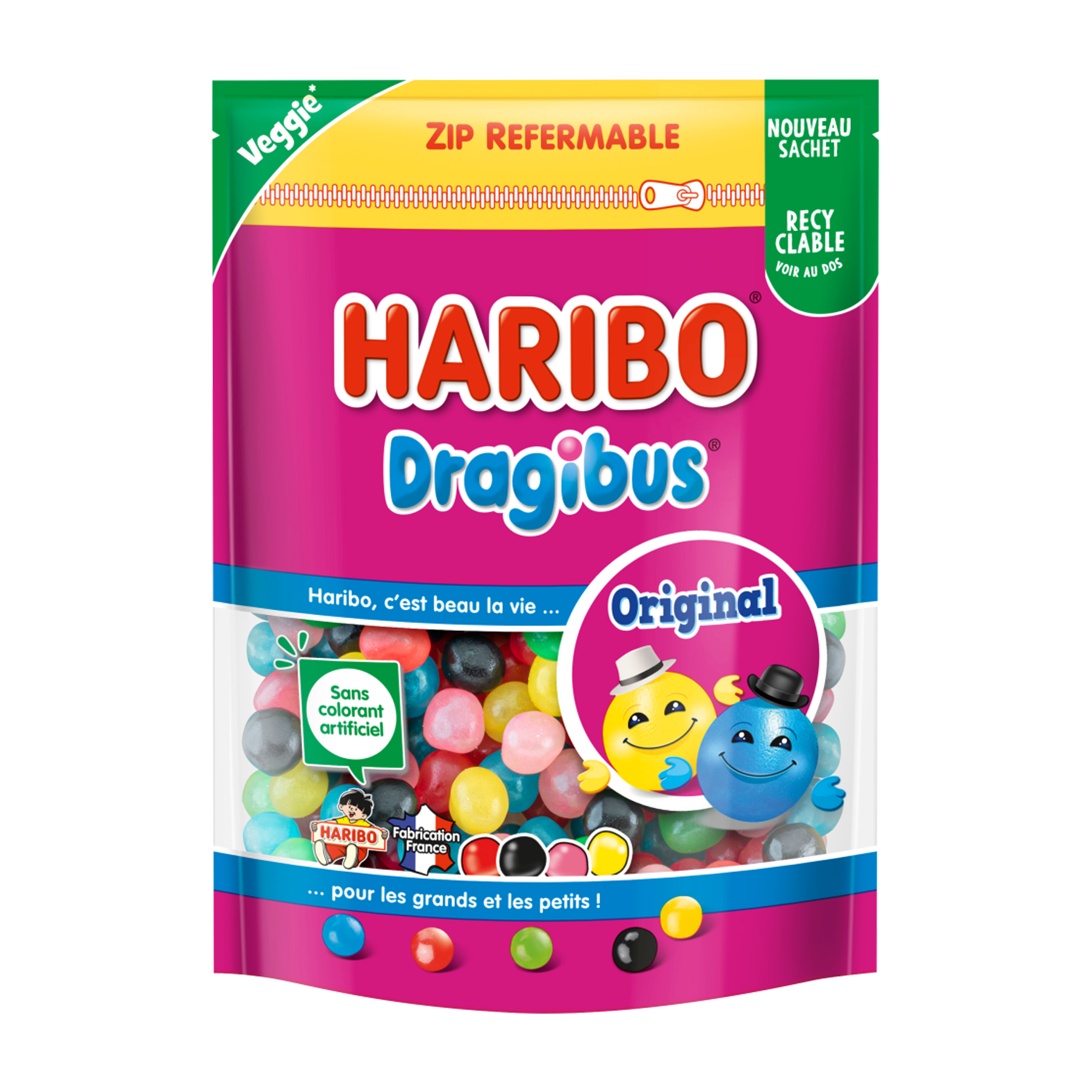Haribo Dragibus Veggie Gummies (100G)