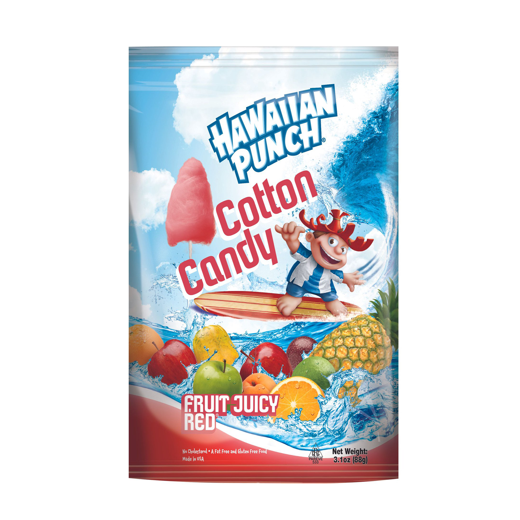 Hawaiin Punch Fruit Juicy Red Cotton Candy