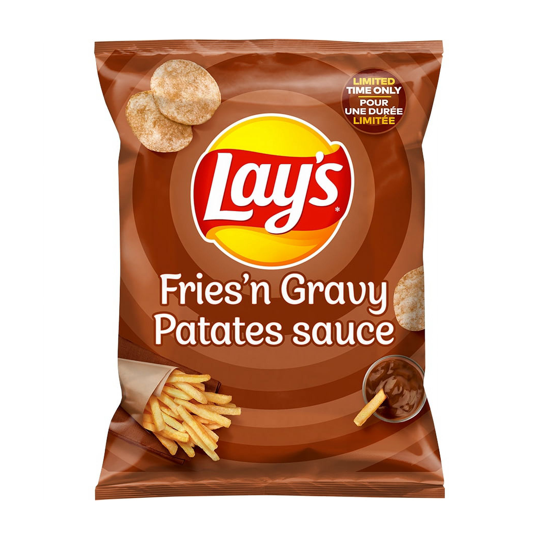 Lays Fries N Gravy Patates Sauce Flavored Chips