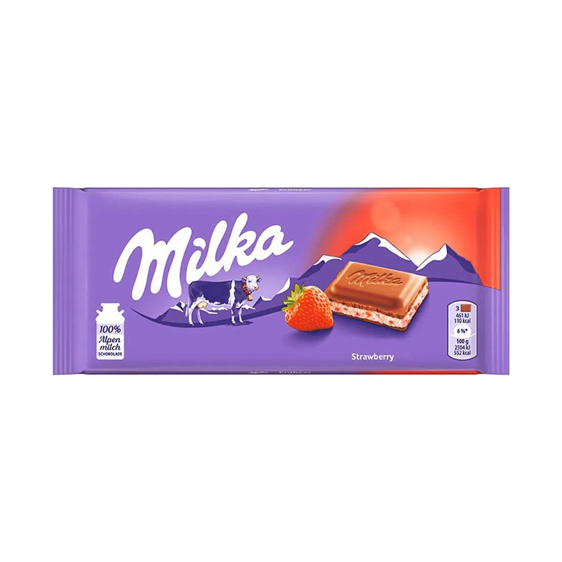 Milka Strawberry (100G) Chocolate