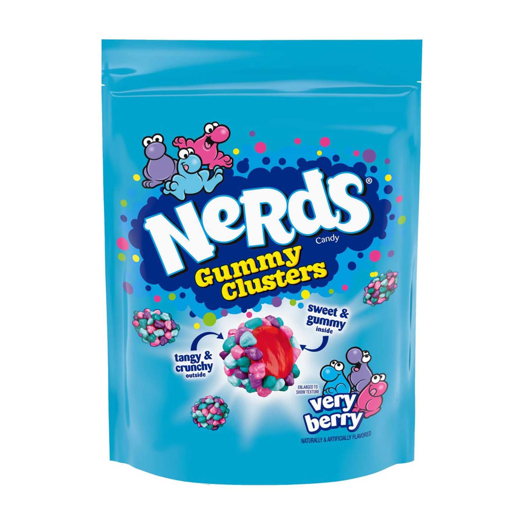 Nerds Very Berry Gummy Clusters (85g)