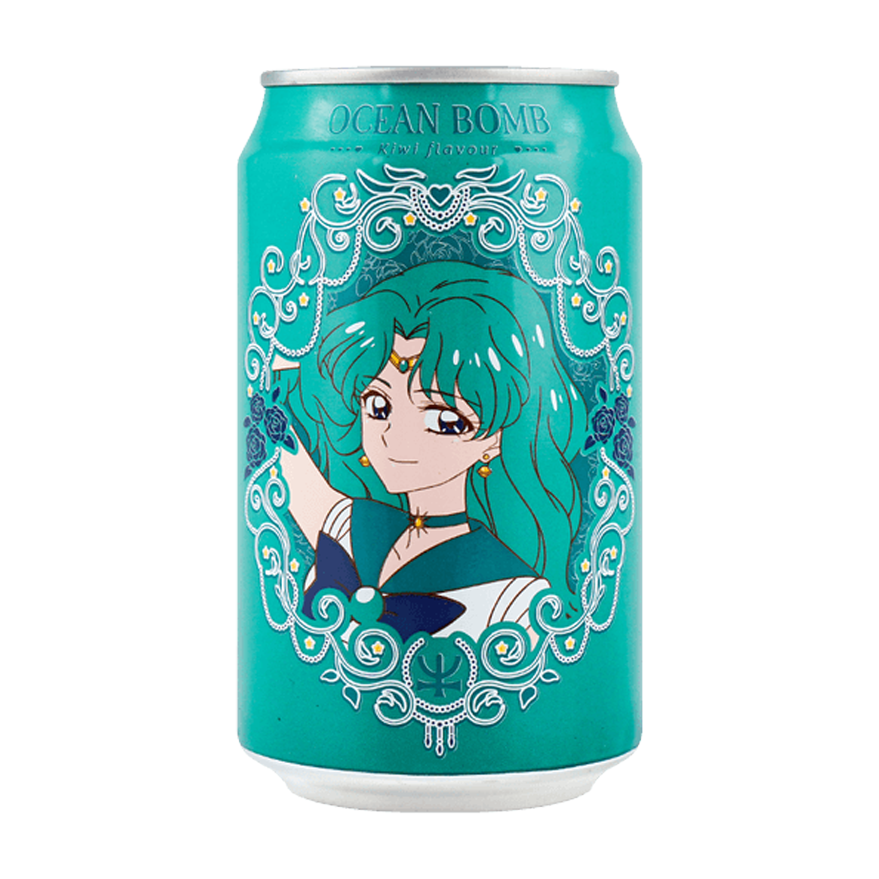 Ocean Bomb Sailor Moon Sparkling Water Kiwi Flavor