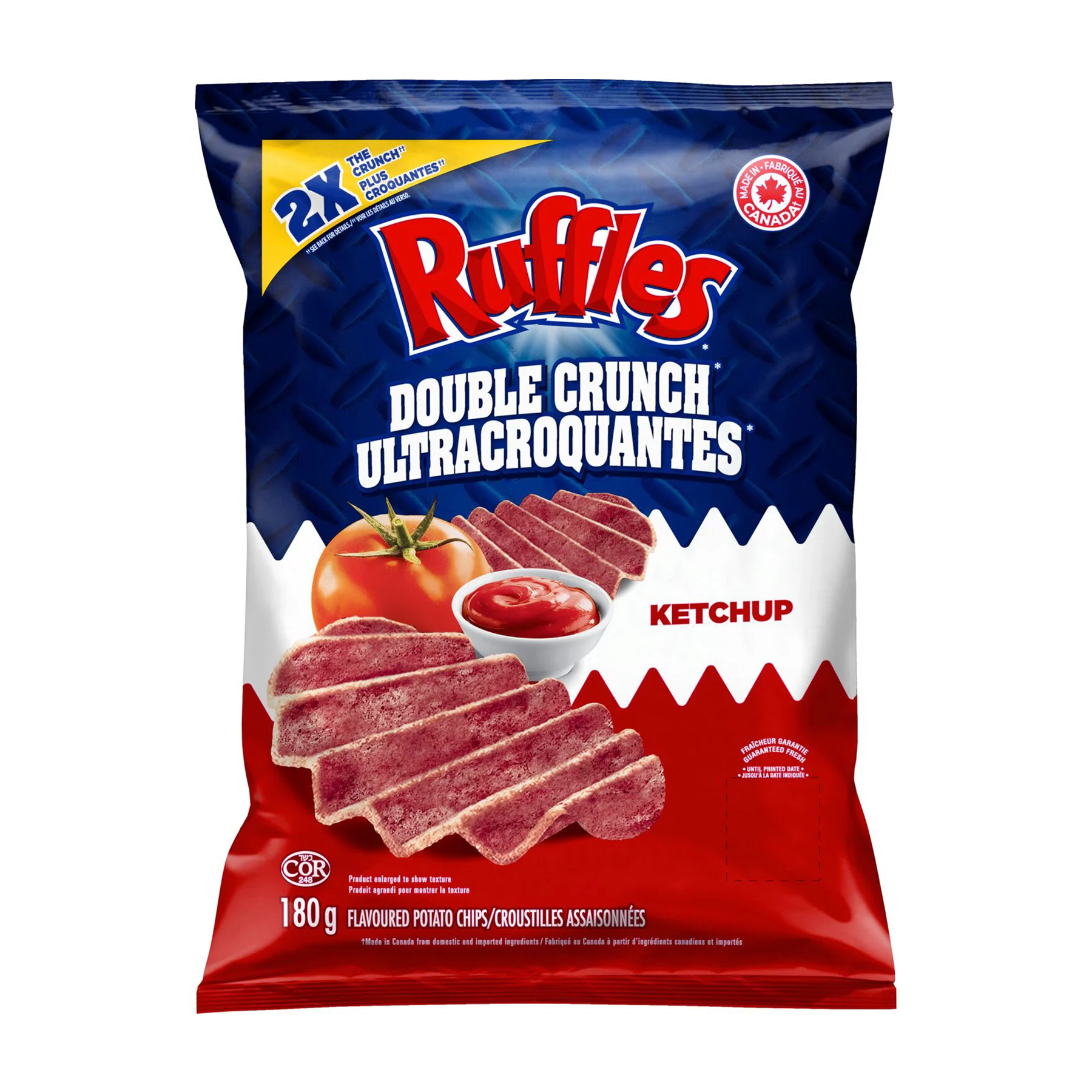 Ruffles Double Crunch Ketchup Flavored Chips