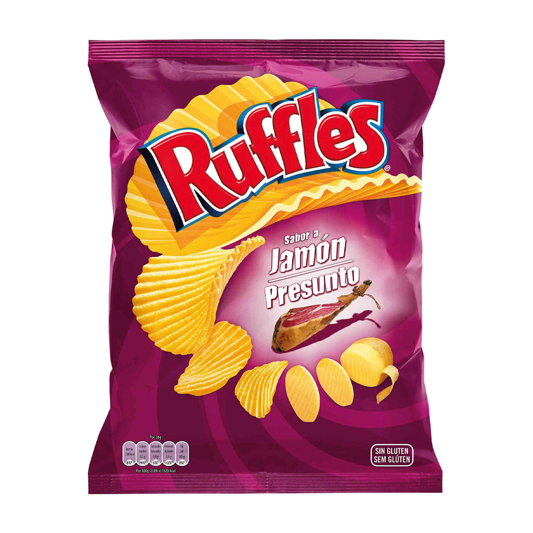 Ruffles Presunto Flavored Chips (122G)