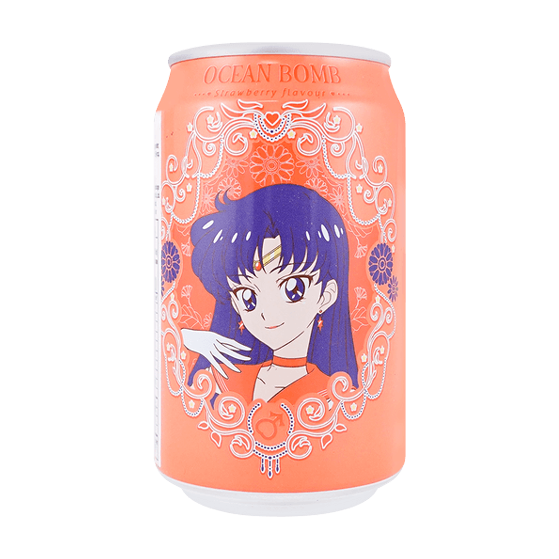 Ocean Bomb Sailor Moon Sparkling Water Strawberry Flavor