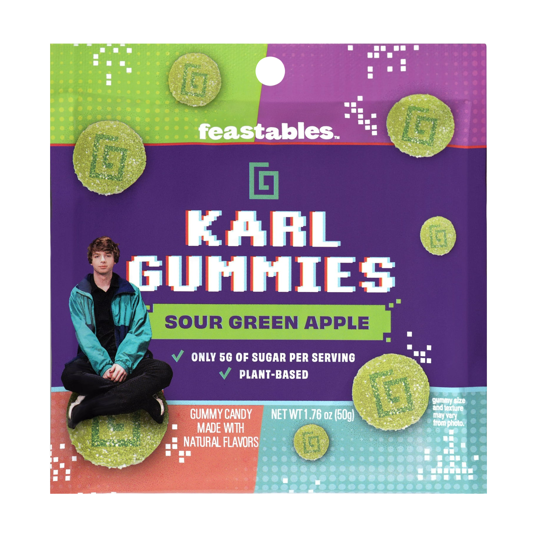 Karl Gummies Green Apple (50G)