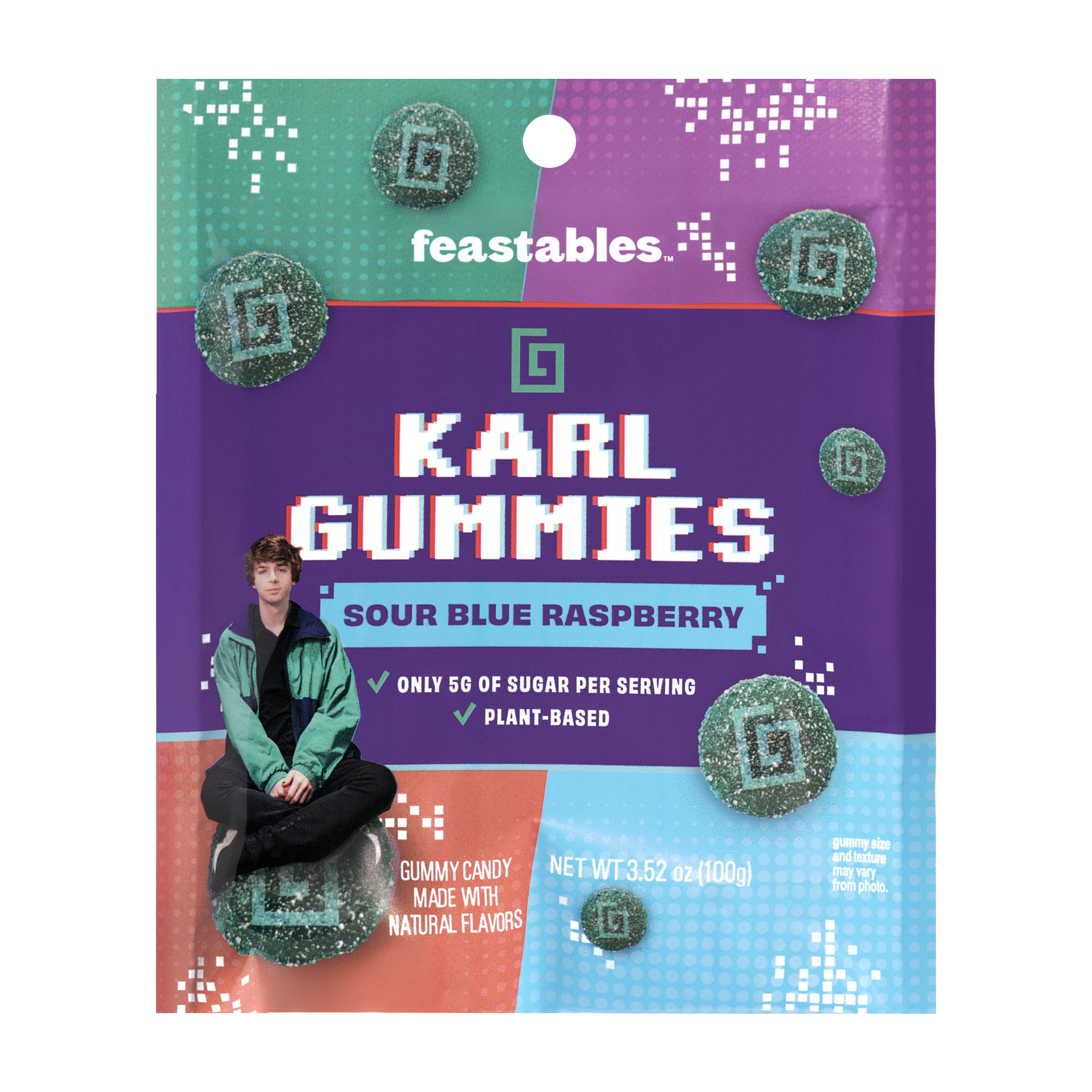 Karl Gummies Blue Raspberry (50G)